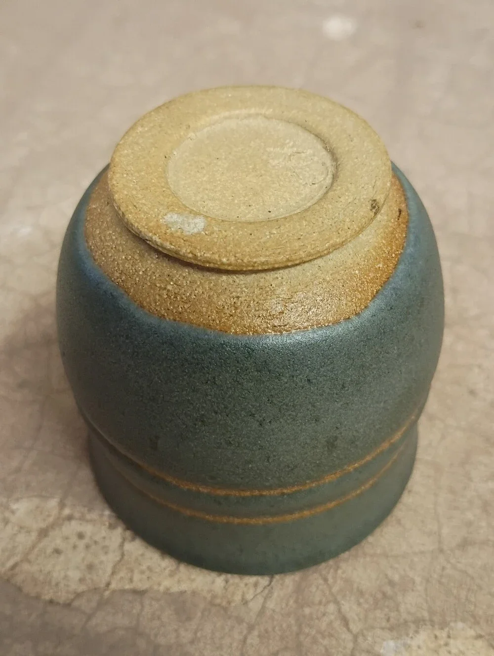 Small Handmade Ceramic Wine Or Whiskey Cup